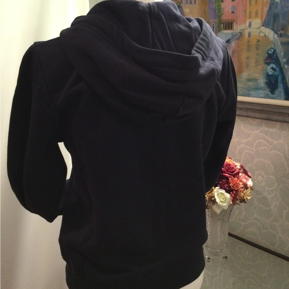 PRICE DROP! Navy Zip-Up Hoodie NWOT - Picture 4 of 16